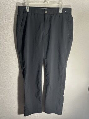 Under Armour Match Play Pants Mens 36x32 Black Golf Stretch Performance UA